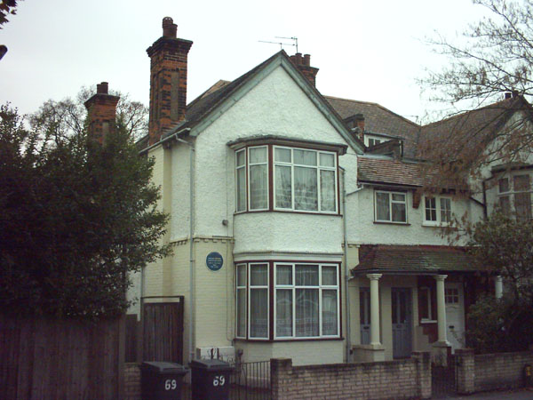 Medtner's London house